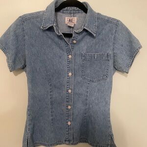 American Eagle Denim Shirt
